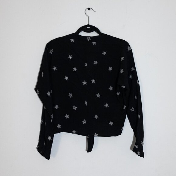 Rails Sloane Crop Top Button Up - Picture 4 of 5